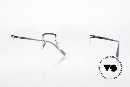 Mykita Eito Shiny Silver / Shiny Graphite Details