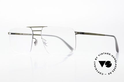 Mykita Hiro Shiny Graphite / Camou Green, col. 391: Shiny Graphite / Camou Green; men's glasses, Made for Men