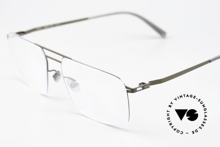 Mykita Hiro Shiny Graphite / Camou Green, well-known top quality (handmade in Germany, Berlin), Made for Men