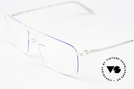 Mykita Hiro Silver / Super Blue Coloring, well-known top quality (handmade in Germany, Berlin), Made for Men