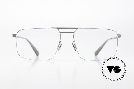 Mykita Hiro Gray / Black Clear Coloring, square frame from the LESSRIM collection (2015-2019), Made for Men