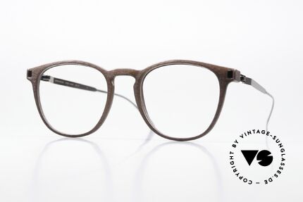 Mykita Mylon Guava Ebony Brown / Shiny Graphite Details
