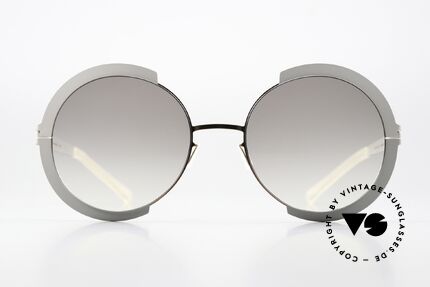 Mykita Houston Shiny Copper / Stone Grey, oversized design, Decades Series, made from 2014-15, Made for Women