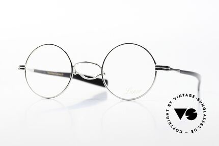 Lunor Swing A 31 Round Asian Version Smaller Bridge, rare, old VINTAGE LUNOR glasses of the Swing "A" series, Made for Men and Women
