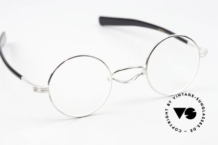 Lunor Swing A 31 Round Asian Version Smaller Bridge, "A" stands for "acetate temples", SMALL size 38/25, 143, Made for Men and Women
