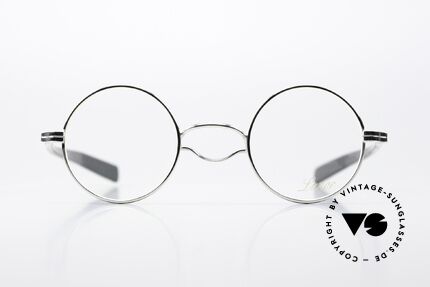 Lunor Swing A 31 Round Asian Version Smaller Bridge, FRAME is PLATINUM-PLATED'; truly sophisticated specs, Made for Men and Women