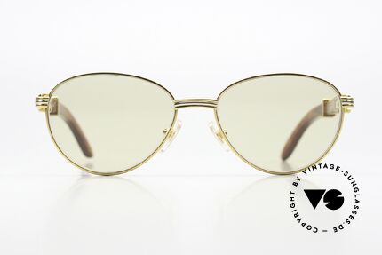 Cartier Auteuil Automatic Mineral Lenses, made of African Bubinga Wood, in S size 52°16, 135, Made for Men and Women