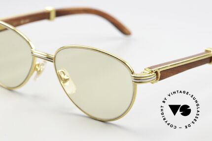Cartier Auteuil Automatic Mineral Lenses, 22ct gold-plated 'panto style' frame; luxury lifestyle, Made for Men and Women