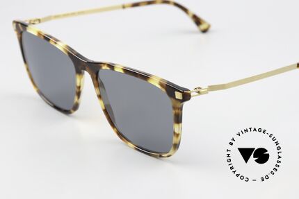 Mykita Jovva Cocoa Sprinkles / Glossy Gold, acetate frame front with characteristic Mykita temples, Made for Men and Women Mykita Jovva Cocoa Sprinkles / Glossy Gold, acetate frame front with characteristic Mykita temples, Made for Men and Women