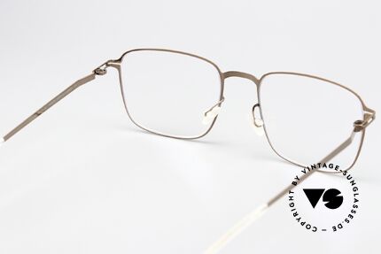 Mykita Iver Square Frame Shiny Copper, innovative flexible frame construction: one size fits all, Made for Men and Women Mykita Iver Square Frame Shiny Copper, innovative flexible frame construction: one size fits all, Made for Men and Women