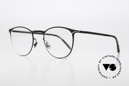 Mykita Malte Lite Collection Metal Panto, color 002 = Classic Black; suitable for ladies & gents, Made for Men and Women
