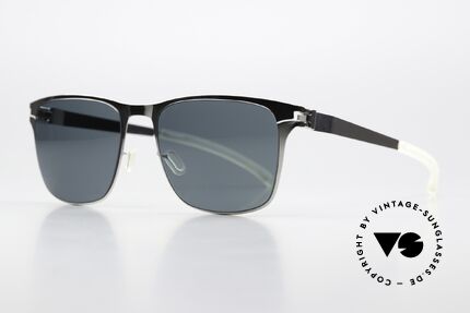 Mykita Kubick Sun Lenses Are Polarized, color 051 "Shiny Silver" with POLARIZED sun lenses, Made for Men Mykita Kubick Sun Lenses Are Polarized, color 051 "Shiny Silver" with POLARIZED sun lenses, Made for Men