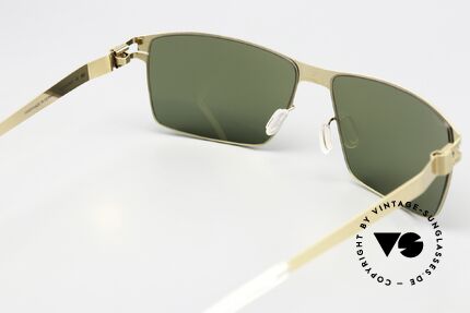 Mykita Pierce Polarized Sunglasses, sun lenses (100% UV) can be replaced with prescriptions, Made for Men