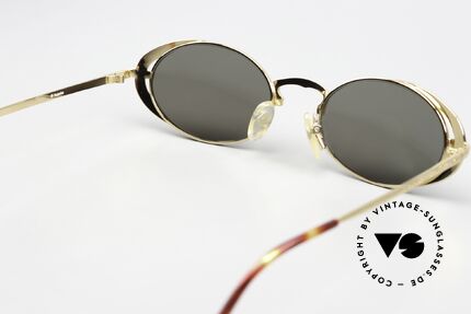 Jean Paul Gaultier 58-4172 Oval Designer Shades 1996, never worn, NOS (like all our rare vintage sunglasses), Made for Men and Women
