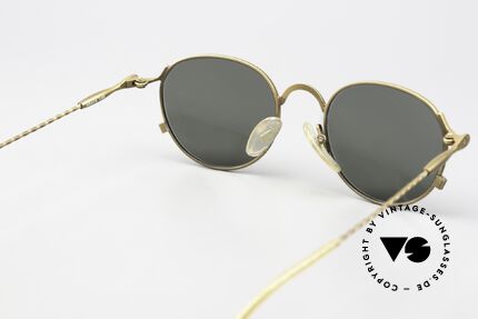 Jean Paul Gaultier 55-2172 Vintage Round Sunglasses, NO RETRO shades, but an authentic old Original, Made for Men and Women
