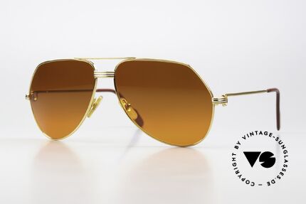 Cartier Vendome LC - L 80's Celebrity Sunglasses Details