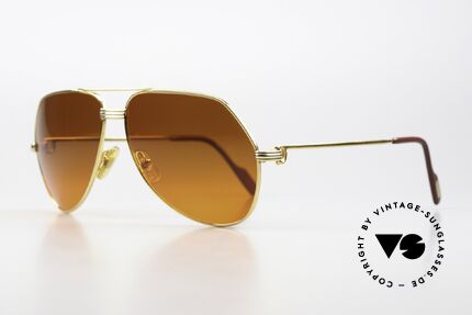 Cartier Vendome LC - L 80's Celebrity Sunglasses, this pair (with L.Cartier decor): LARGE size 62-14, 140, Made for Men and Women