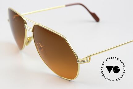 Cartier Vendome LC - L 80's Celebrity Sunglasses, ultra rare, new SUNSET customized GRADIENT lenses, Made for Men and Women