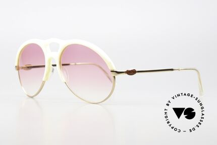 Bugatti 64936 Ivory Optic 70's Glasses, much sought-after collector's item (museum piece), Made for Men