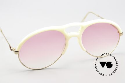 Bugatti 64936 Ivory Optic 70's Glasses, new old stock (like all our old Bugatti ORIGINALS), Made for Men