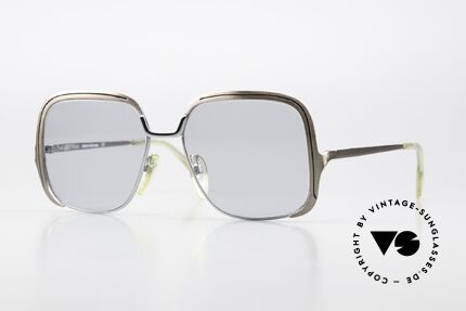 Neostyle Boutique 345 German 70's Craftsmanship, monolithic old vintage sunglasses by Neostyle, Made for Men and Women