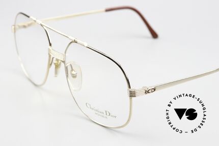 Christian Dior 2487 Gold-Plated Monsieur Series, HARD GOLD-PLATED, monolithic, You must feel this!, Made for Men