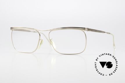 Rodenstock Locarno 1/20 12k Gold-Doublé Frame, 60's glasses by Rodenstock, real gold doublé, Made for Men