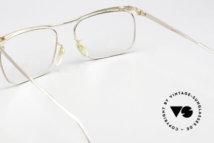 Rodenstock Locarno 1/20 12k Gold-Doublé Frame, the frame can be glazed as desired (made to last), Made for Men