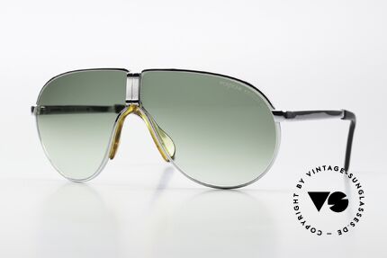 Porsche 5622 Rare Folding Sunglasses 80's, practical folding model by Porsche Carrera from the 80's, Made for Men