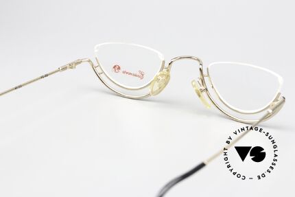 Casanova FC22 Crazy Reading Eyeglasses, unworn (like all our rare vintage reading eyeglasses), Made for Women