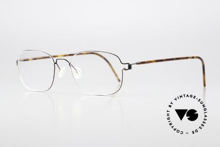 Lindberg Mars Air Titan Rim Titanium Frame 50mm Size, simply timeless, stylish & innovative: grade 'vintage', Made for Men and Women