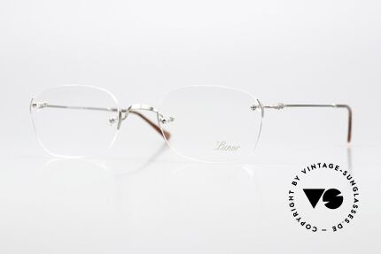 Lunor Classic Anatomic Vintage Eyewear Rimless, Lunor eyeglasses, model 'Classic Anatomic' PPS, Made for Men and Women