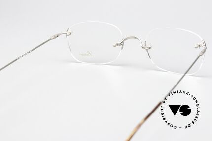Lunor Classic Anatomic Vintage Eyewear Rimless, unworn (like all our vintage Lunor glasses) + case, Made for Men and Women