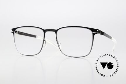 Mykita Nathan Frame Square Men Graphite, Mykita eyeglasses, NATHAN in size 52-20, color 232, Made for Men