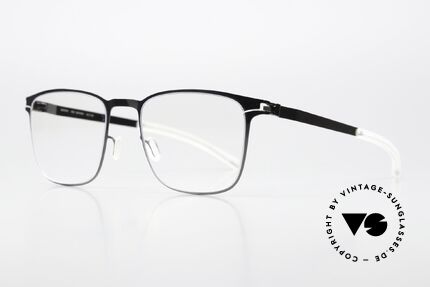 Mykita Nathan Frame Square Men Graphite, color code is "Shiny Graphite" (rather a men's model), Made for Men