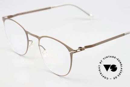 Mykita Malte Panto Frame Shiny Copper, well-known top quality (handmade in Germany, Berlin), Made for Men and Women