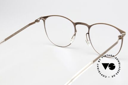 Mykita Malte Panto Frame Shiny Copper, innovative flexible frame construction: one size fits all, Made for Men and Women