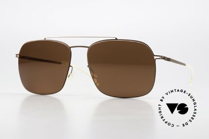 Mykita Rasmus Sunglasses Men Copper, Mykita sunglasses, RASMUS, size 59-15 in color 171, Made for Men