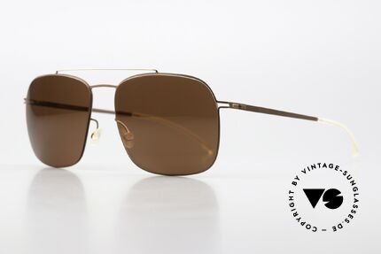 Mykita Rasmus Sunglasses Men Copper, color 171: "Copper Brown Metallic", men's sunglasses, Made for Men