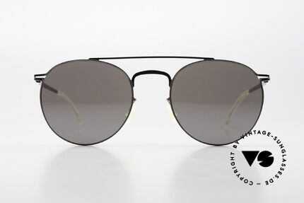 Mykita Pepe Light Mirrored Sun Lenses, slightly mirrored sun lenses "Purple Flash"; 100% UV, Made for Men and Women