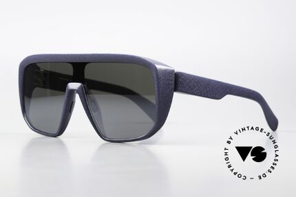 Mykita Mylon Shift Navy Blue Silver Flash Shield, col. code 325 = Navy Blue Silver Flash Shield, Made for Men