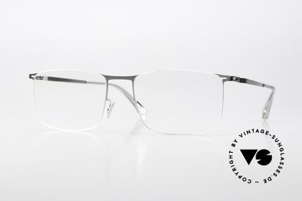 Mykita Takeo Angular Frame Shiny Silver Details