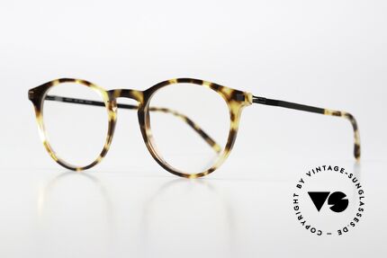 Mykita Talini Feminine Panto Eyeglasses, color code 916 is = 'Cocoa Sprinkles / Shiny Graphite', Made for Women