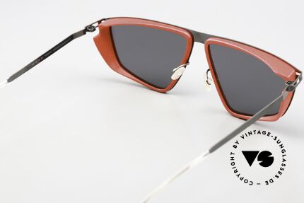 Mykita Mylon Tribe Crimson Red Shiny Graphite, frame can of course be fitted with any lenses, Made for Men and Women