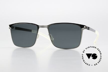 Mykita Yanir Polarized Shades Square, Mykita sunglasses, mod. YANIR, size 52-18, col. 051, Made for Men