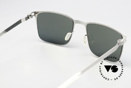 Mykita Yanir Polarized Shades Square, sun lenses (100% UV) can be replaced with prescriptions, Made for Men