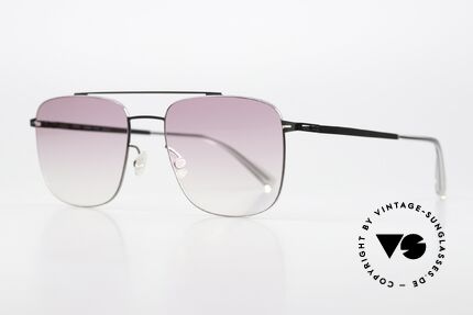 Mykita Yuuto Lessrim Shades 2017-2019, color 232: Shiny Graphite Jelly Pink Gradient lenses, Made for Men