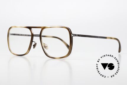 Mykita Elgard Mocca Zanzibar Coloring, acetate inlays with the characteristic Mykita temples, Made for Men