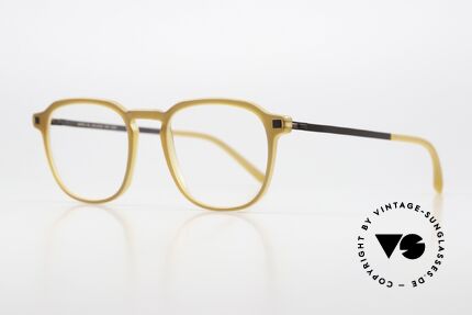 Mykita Pal Classic Eyewear Panto Style, acetate frame front with characteristic Mykita temples, Made for Men and Women
