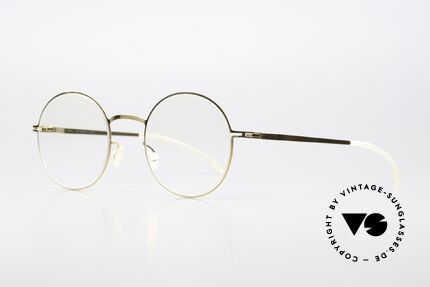 Mykita Pernilla Round Frame Glossy Gold, color code 013: Glossy Gold = timeless ladies eyewear, Made for Women